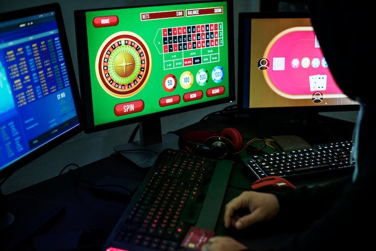 Sports and casino game selection interface